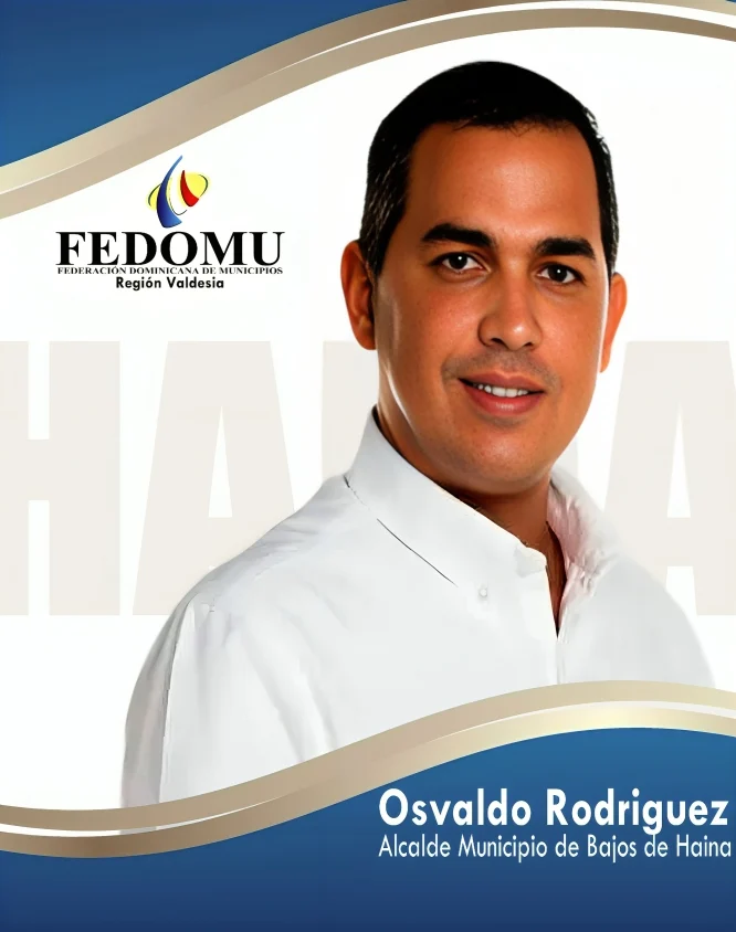Osvaldo Rodríguez Estévez, alcalde de Bajos De Haina