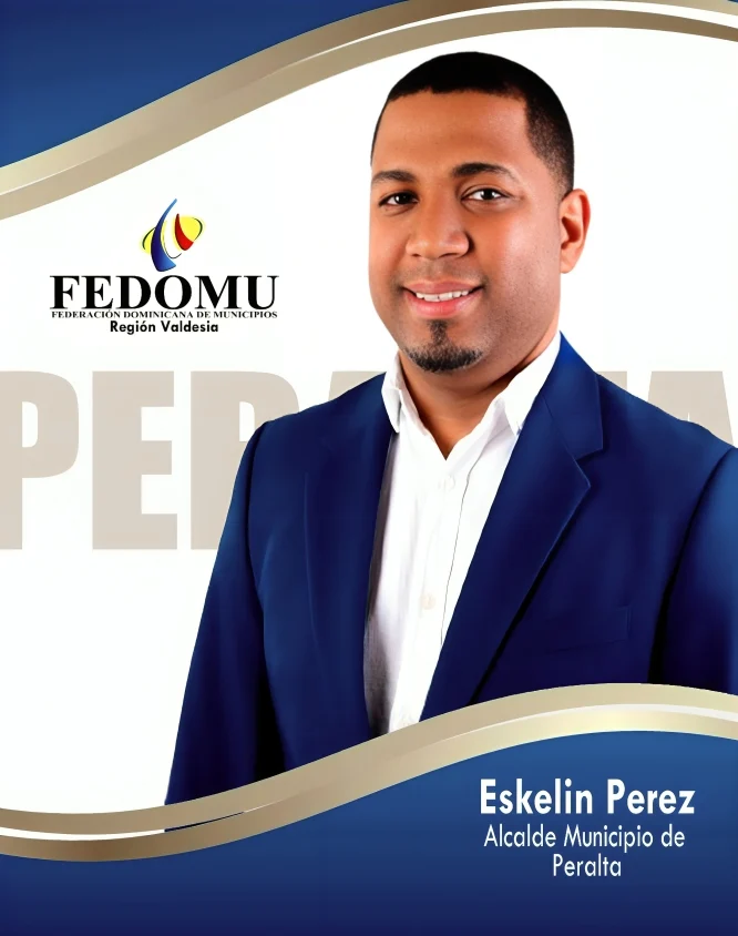 Eskelin Jovenil Pérez Martínez, alcalde de Peralta