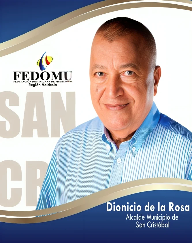 Nelson de la Rosa, alcalde de San Cristóbal
